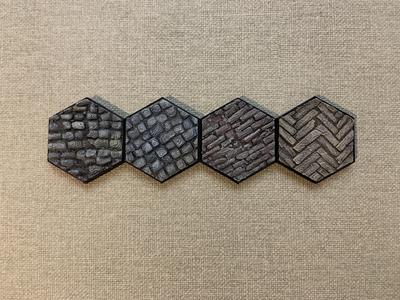 MagHex Floor Tiles Man Made Stone