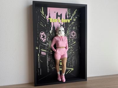 Lady Empire Urban Wall Art - NeoPop Edition