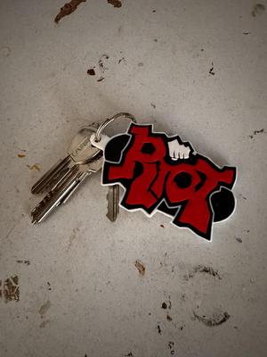 Riot Keychain