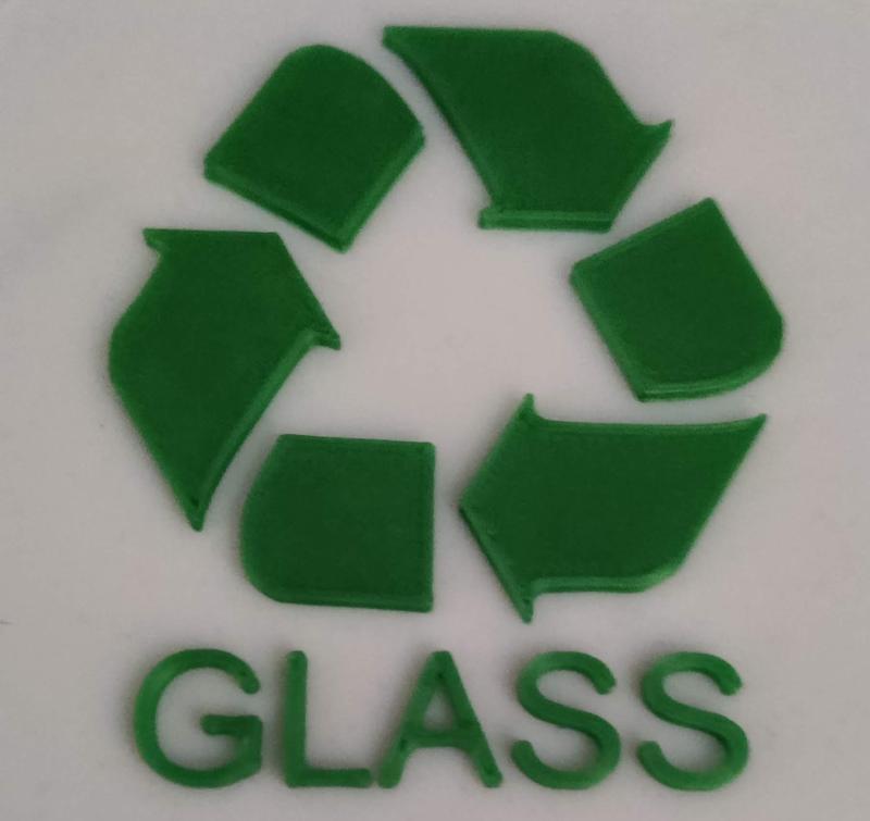 Glass Recycling Symbol