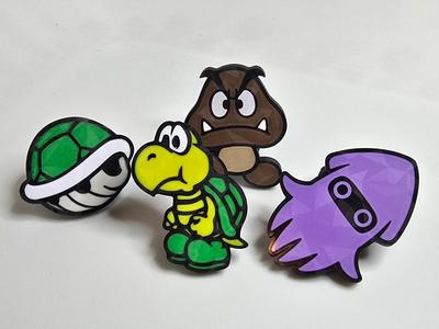 Super Mario Honeycomb Wall Decor