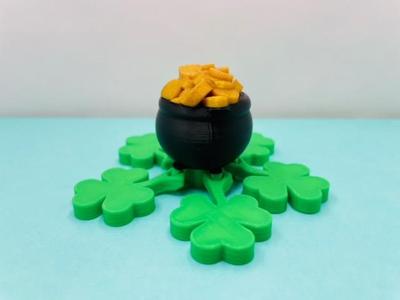 Pot O'Gold Flexi Spinner Fidget