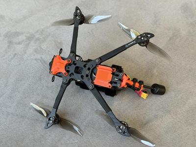 Receiver Mount for Radiomaster RP4TD-M and Flywoo Explorer LR4 DJI O3
