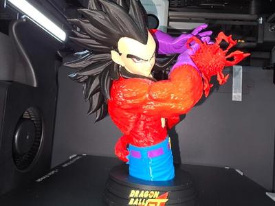 Vegeta ssj4 attack