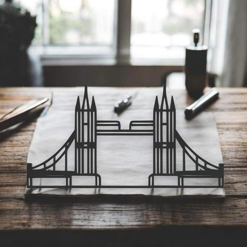 Tower Bridge Line Art - Desktop Line Art