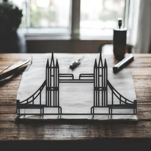 Tower Bridge Line Art - Desktop Line Art