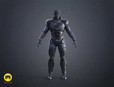 N7 Male Shepard Armor - Mass Effect