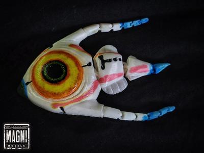 Articulated Arctic Peeper - Subnautica