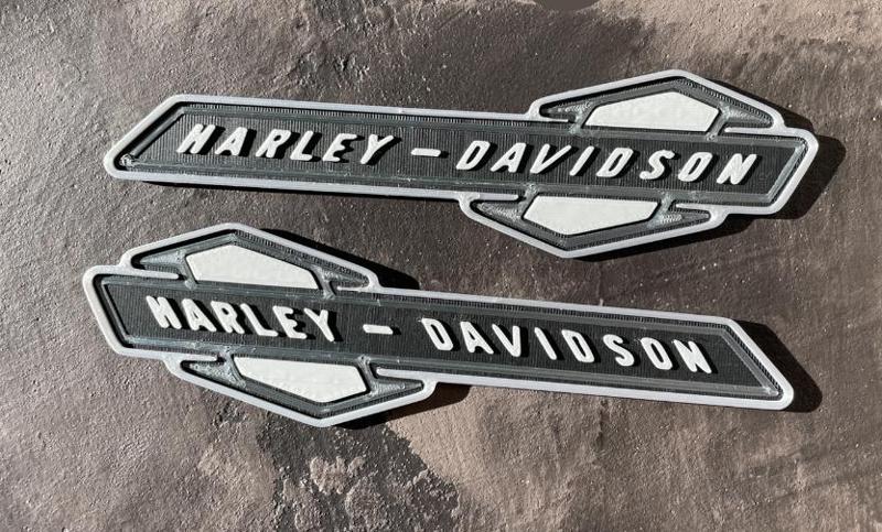 Harley Davidson Emblems 1963-1965