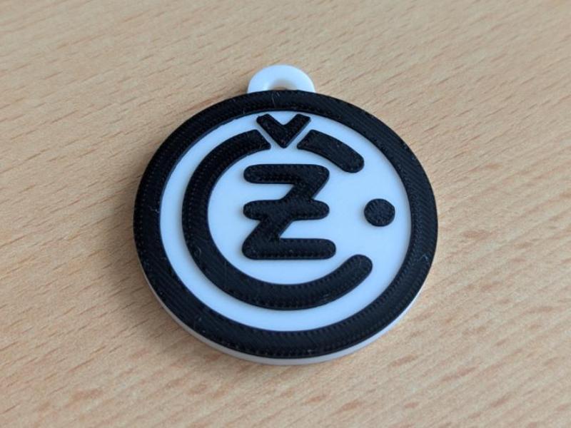 CZ logo keychain