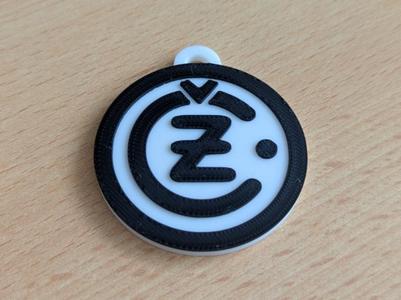 CZ logo keychain