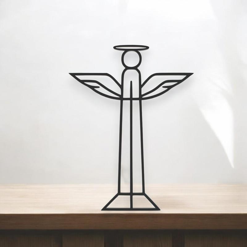Angel Line Art - Desktop Line Art