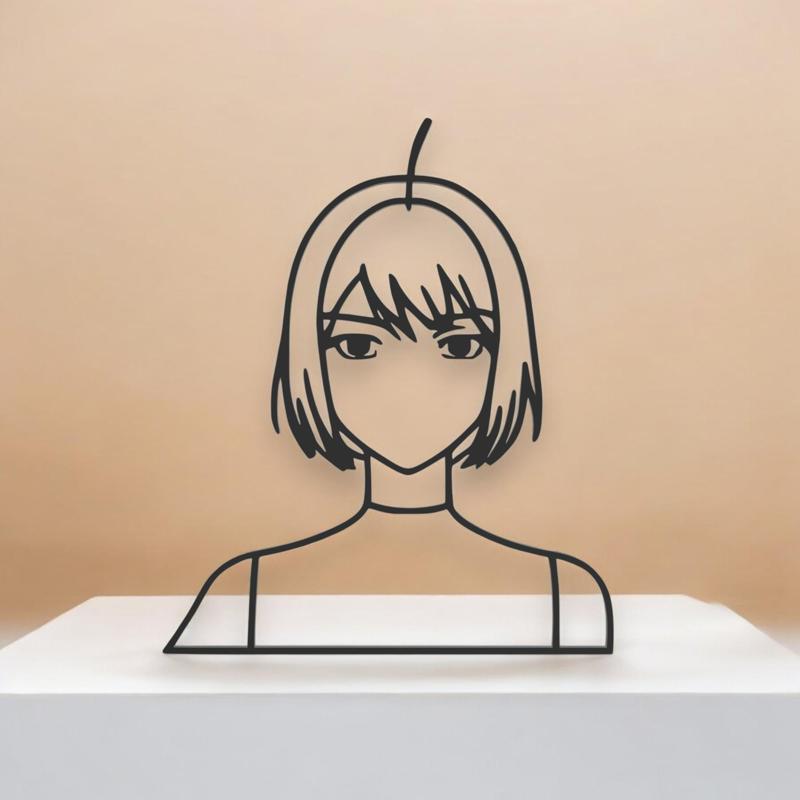Anime Line Art - Desktop Line Art