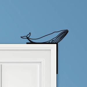 Whale Door Corner Decor
