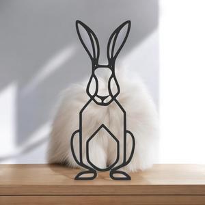 Rabbit Line Art - Desktop Line Art