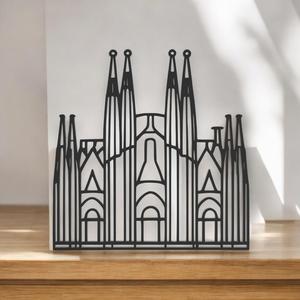 Sagrada Familia Line Art - Desktop Line Art
