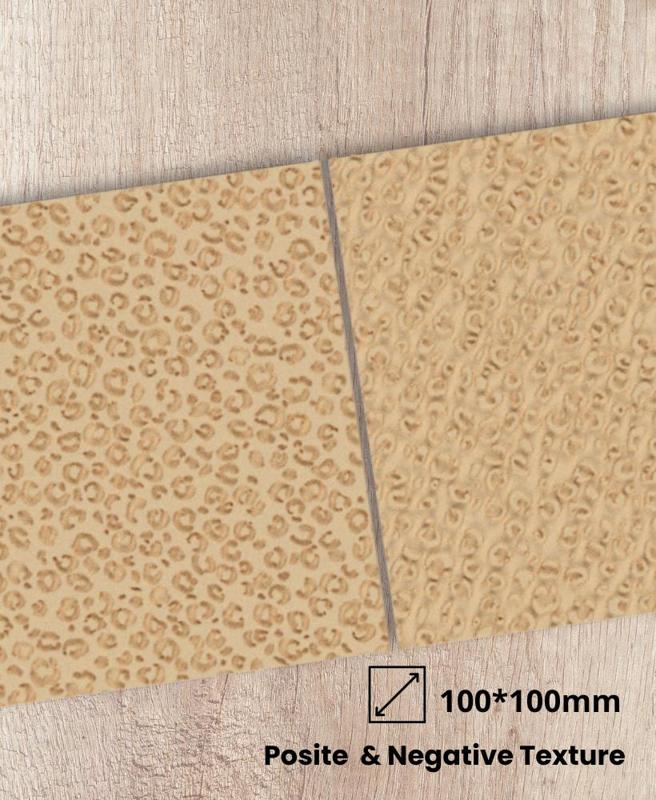 Flat Leopard Texture for Polymer Clay | Seamless & Realistic Impressions