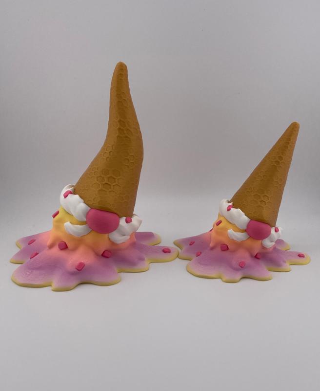 Ice Cream Cone Gnome Candy Nose