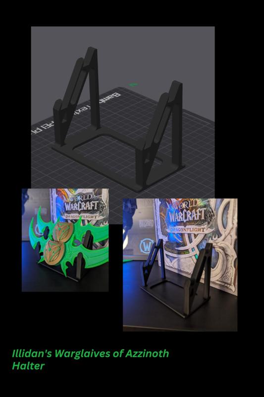 Halter für Illidan's Warglaives of Azzinoth