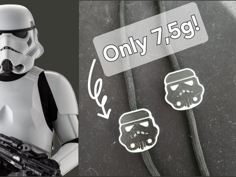 Star Wars Trooper Drawstring Beads