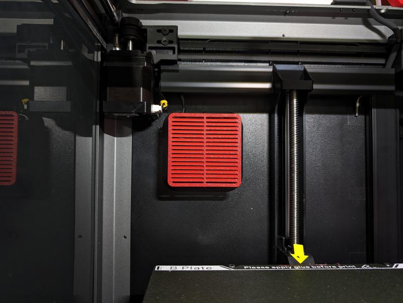 Creality K1C/K1 Back Fan Protection (No screws required)