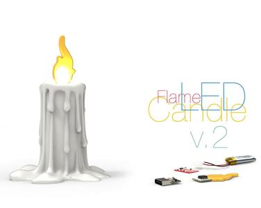 LED Candle Flame v.2: Warmth and Coziness in Every Home