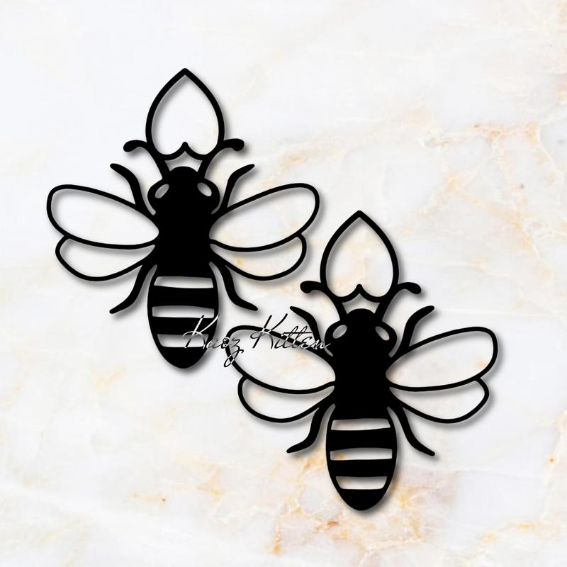 bee my valentine earrings honeybee home decor