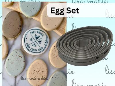 Egg Cookie Cutters 