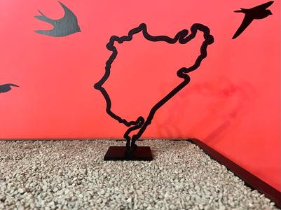 Nürburgring Trophy for 1:10, 1:18 Dioramas