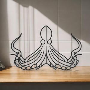 Kraken Line Art - Desktop Line Art