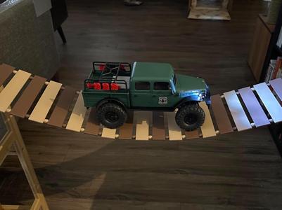 Modular Sketchy Rope Bridge Kit - 1/24 Scale RC