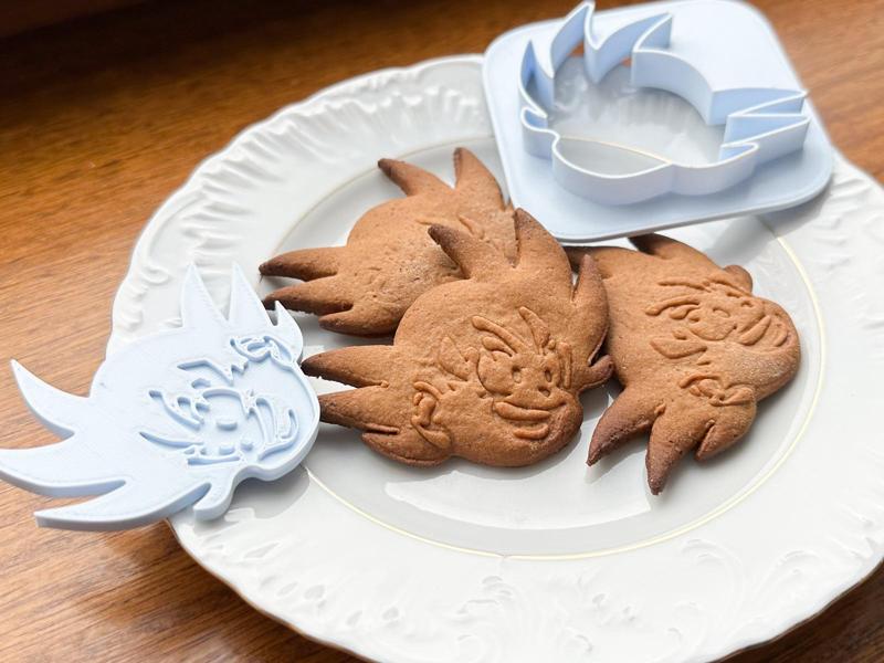 Goku cookie cutter