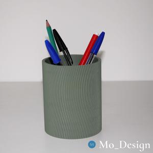 Pot à stylos Spirales