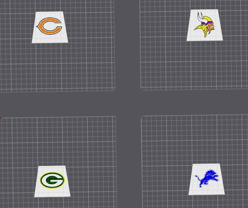 NFC North Torso Inserts