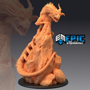 Behir Climbing / Lightning Lizard / Classic Monster