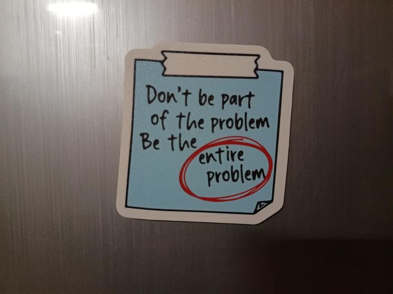 Refrigerator Magnet Reminder