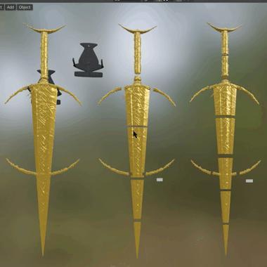 Golden Order Greatsword from Elden Ring