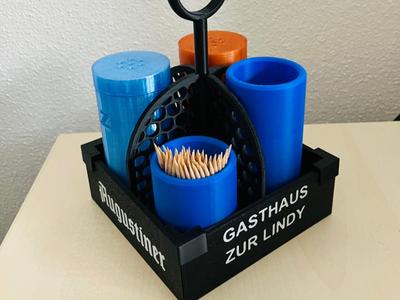 Salt and Pepper Shaker Pub Stand