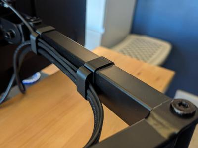 VIVO Monitor Desk Mount/Stand Cable Clips