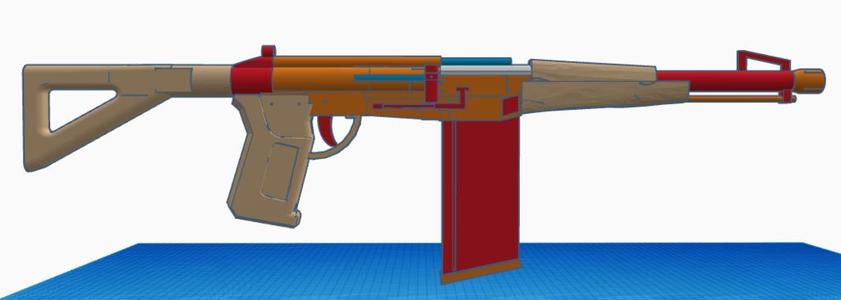 Cap assault rifle AVK-15/2