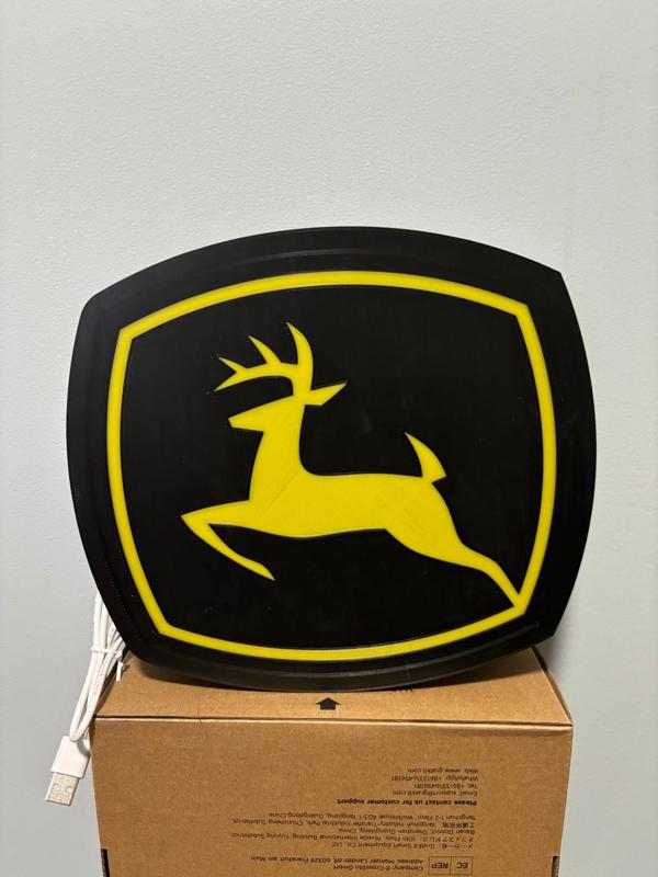 John Deere Construction Light Box