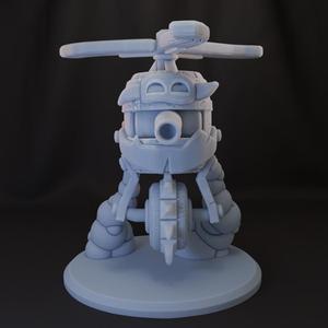 Barrel Attack Kopter 3