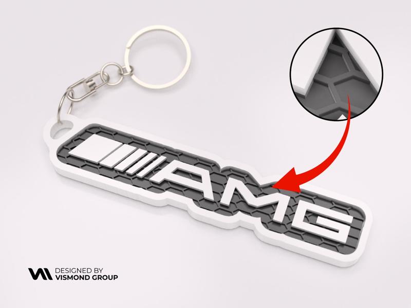 Mercedes AMG Keychain