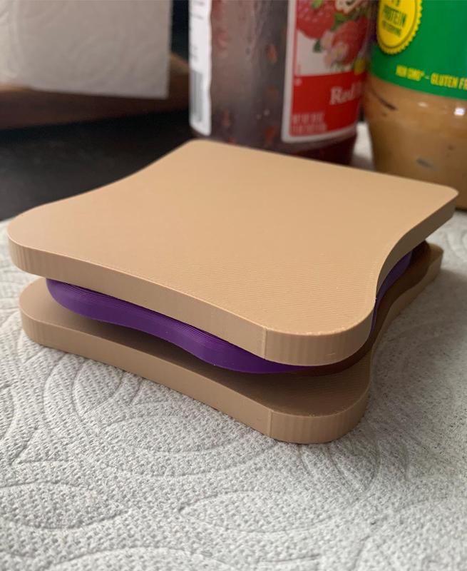PB&J Coaster Set