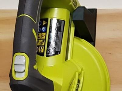 ryobi leaf blower wall hanger