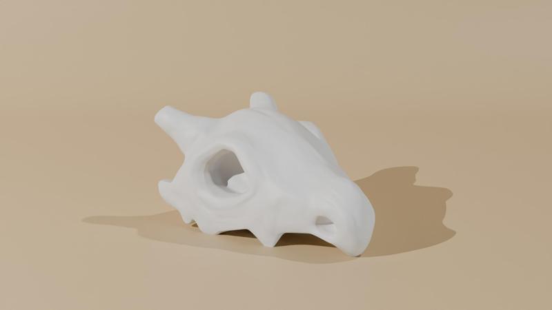 Cubone Skull - Pokemon Home Decoration