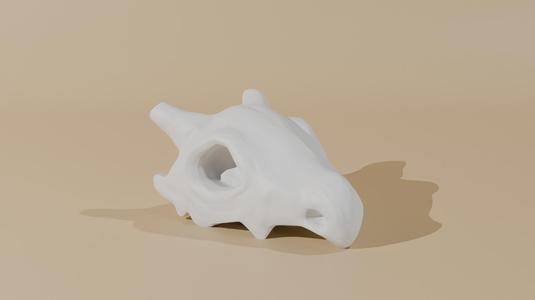 Cubone Skull - Pokemon Home Decoration
