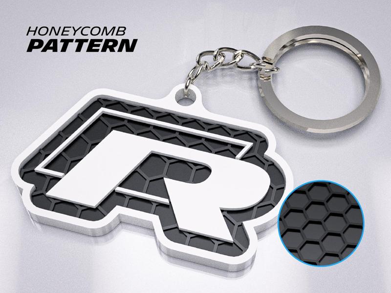 Volkswagen R Keychain