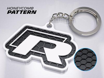 Volkswagen R Keychain