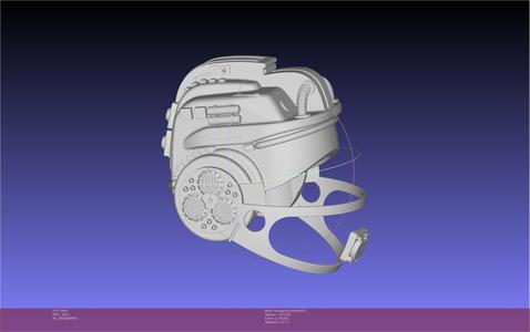 Alien Nostromo Emergency Helmet Printable Assembly